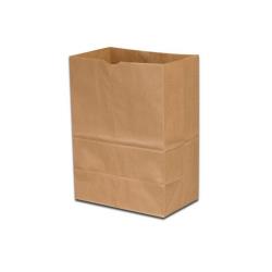 #57 KRAFT SACK BAG, 12" x 7" x 17"