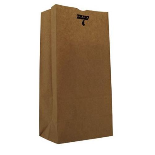 4Lb KRAFT GROCERY BAG 5" x 3.13" x 9.75"