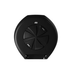 Tork Bath Tissue Dispenser 14.6" x 14.1" x 6.3" D Black Plastic 3 Roll
