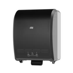 TORK ROLL TOWEL DISPENSER MECHANICAL, BLACK, H80
