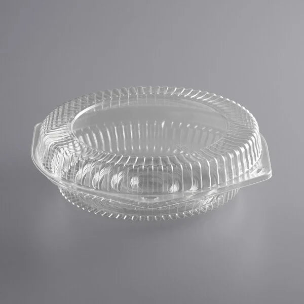 9" CLEAR HINGED LID PIE CONTAINER