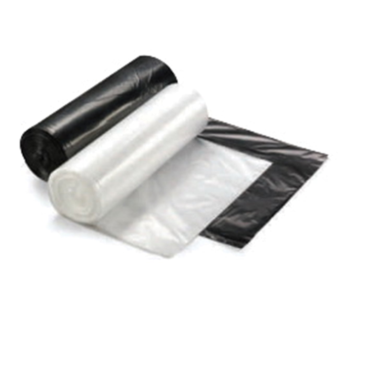 96 Gal 52 x 75" 2 Mil CLEAR CAN TOTE LINER