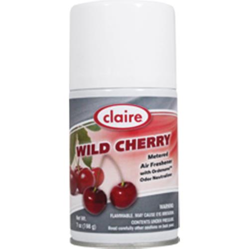 CLAIRE WILD CHERRY METERED AIR FRESHENER AEROSOL, 6.6oz