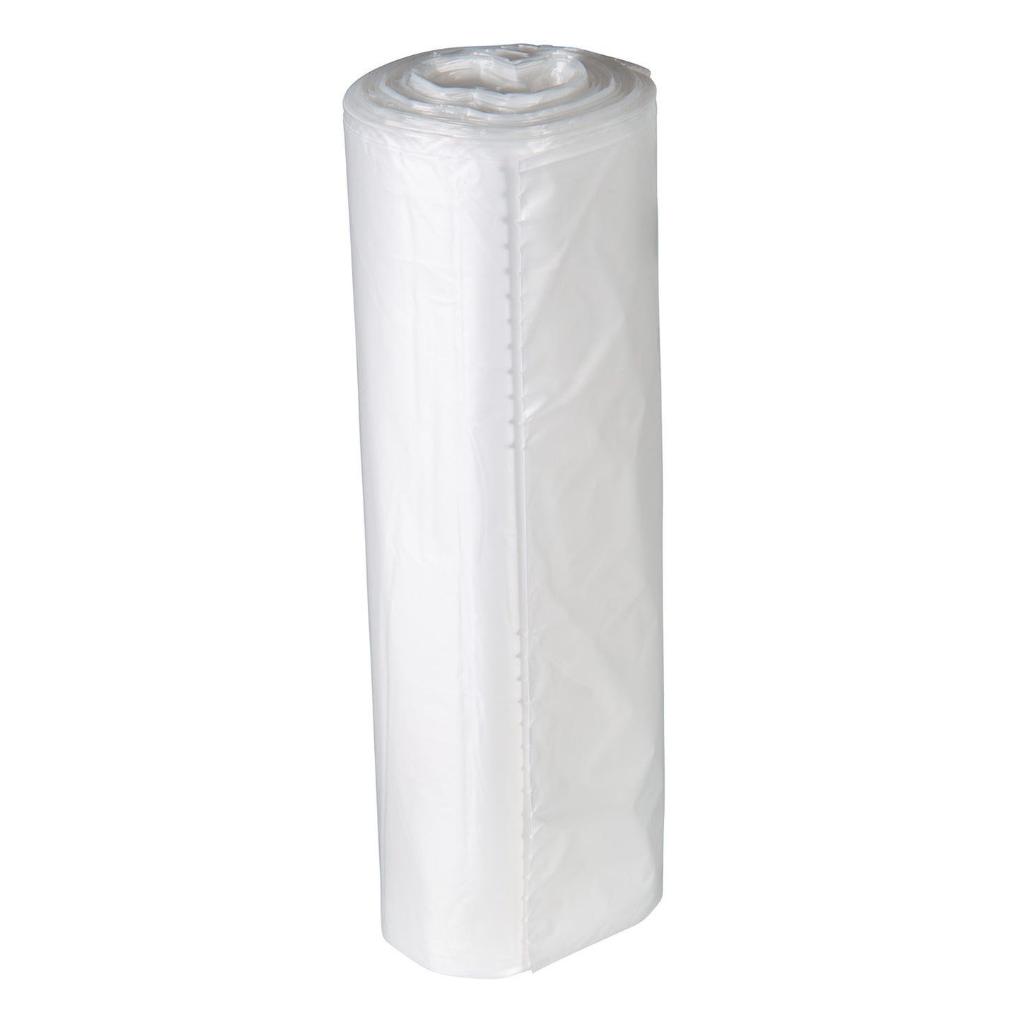 HDPE 33-Gal Can Liner Roll, Natural, 16 Mic, 33" x 40", 250/CS