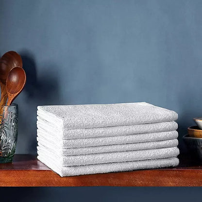 PREMIUM WHITE TERRY TOWEL, 14" x 17", 1/EA