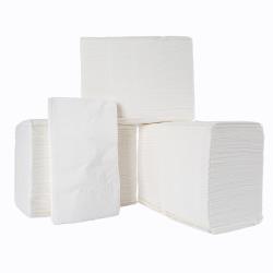 PREMIUM DINNER NAPKIN 2-PLY, 15" x 17", 1/8 FOLD, WHITE, 3000/CS