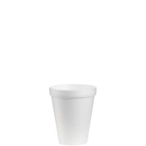 Dart® EPS SPACE SAVER CUP 10JL LID, WHITE, 10OZ, 1000/CS