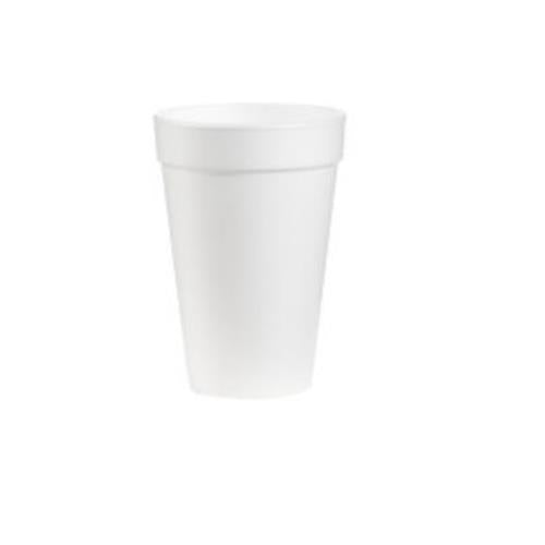 Dart® J-Cup® EPS Foam Tall Cup, White, 16 oz, 1/CS/1000