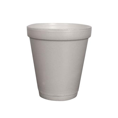 8J8 8 OZ STYRO CUP, WHITE, 1000/CS