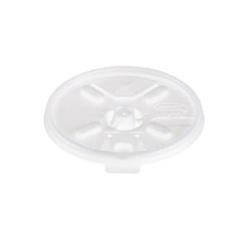 TRANSLUCENT, STRAW SLOT, TEAR TAB LID FOR 12J12, 1/CS/1000