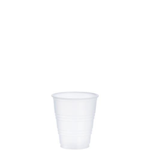 5 OZ Conex® RIBBED, TRANSLUCENT CUP, 2500/CS