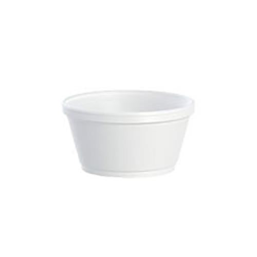 Dart® 8 OZ SQUAT FOOD CONTAINER, 8SJ20, 1000/CS