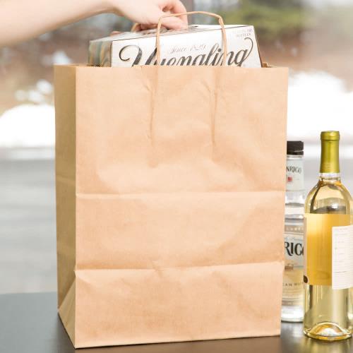 Dubl Life®  #65 ROPE HANDLE BAG, 12" x 9" x 15.75", 200/CS