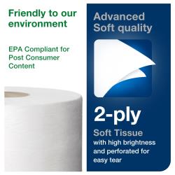 Tork JRT Mini Plus Tissue, 3.55" x 751'