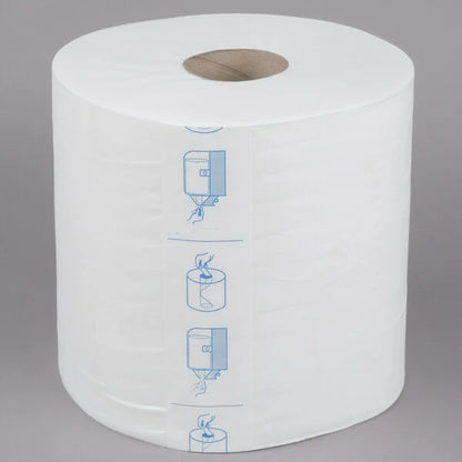 AIRLAID CENTER PULL TOWEL, 1-PLY 400"ROLL 6/CS