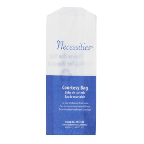 NECESSITIES COURTESY BAG, 500/CS