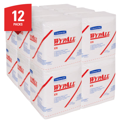 Wypall® Paper Workhorse Rags, White, 1/Cs/912