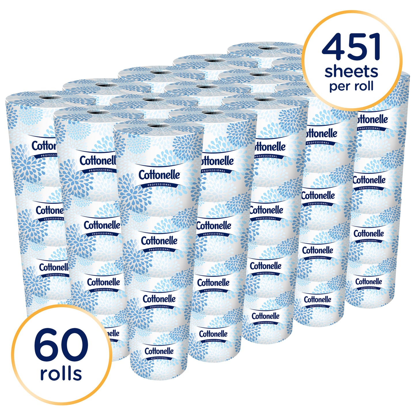 Kleenex® Paper Toilet Paper, White, 60/CS