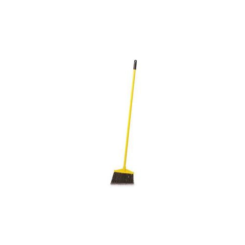 FLAGGED ANGLER BROOM, YELLOW HANDLE..1 EACH