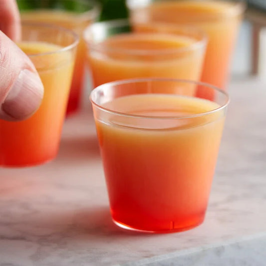 PLASTIC SHOT GLASS, 1oz, 2500/CS