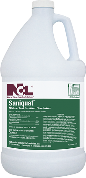 SANIQUAT Disinfectant Sanitizer Deodorizer