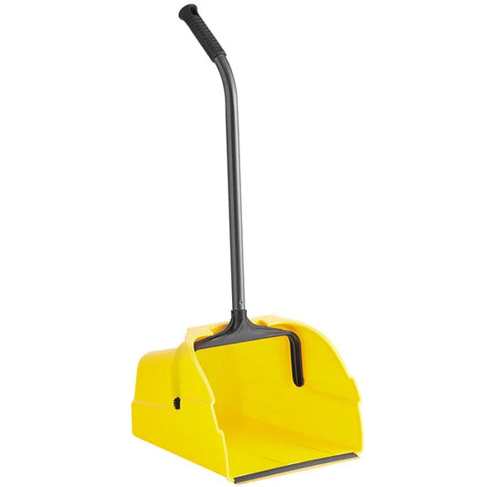 12" DUST PAN HANDLE, YELLOW HEAVY DUTY