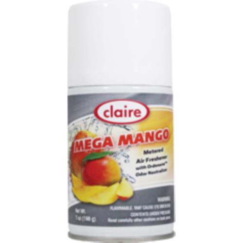 Claire MEGA MANGO METERED AIR FRESHENER AEROSOL, 6.6oz