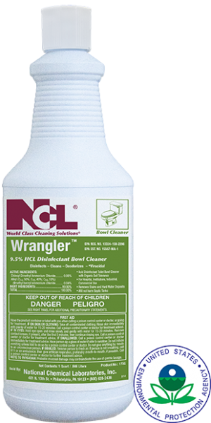 WRANGLER™ Disinfectant Bowl & Porcelain Cleaner