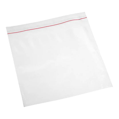 CLEAR COOKIE BAG, PLASTIC LIP AND TAPE RESEALABLE, 1000/CS