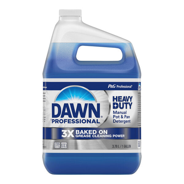 DAWN DISH DETERGENT, 1 GALLON BOTTLES, 4/CS