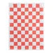 RED CHECKERED DELI PAPER, 9" x 12", 1000/BNDL