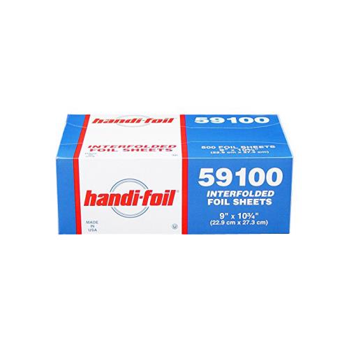 FOIL INTERFOLD SHEET, SILVER, 9" x 10.75"