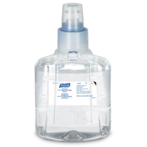 Purell® FOAM ADVANCED HAND SANITIZER, CLEAR, 2/1200ML