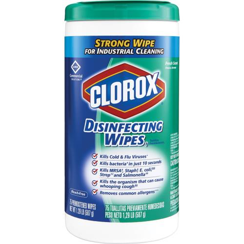Clorox® Fresh Scent Disinfenctant Wipe, 1/CS/6