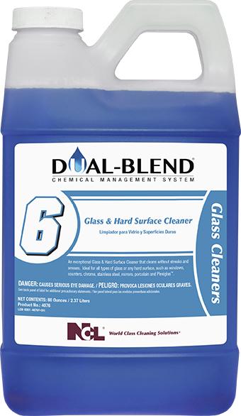 DUAL-BLEND® #6 Glass & Hard Surface Cleaner