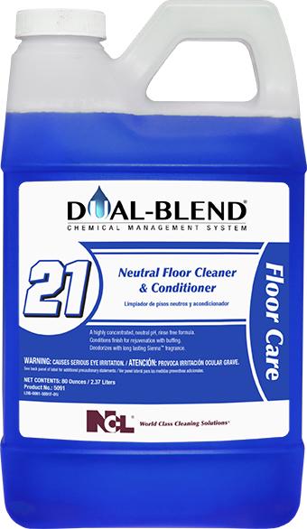 DUAL-BLEND® #21 Neutral Floor Cleaner & Conditioner