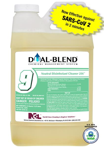 DUAL-BLEND® #9 Neutral Disinfectant Cleaner 256