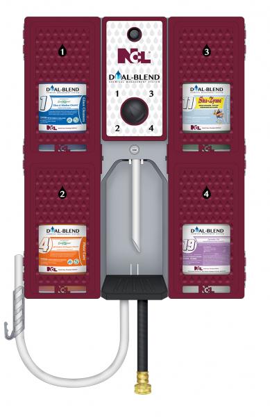 DUAL-BLEND® WALL DISPENSING UNIT