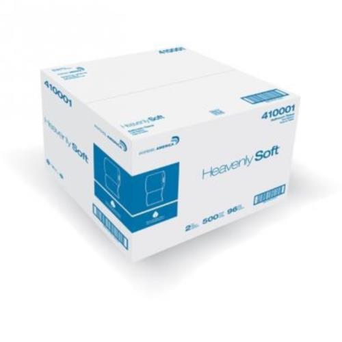 HEAVENLY SOFT PURE CELLULOSE WRAPPED ROLL, WHITE, 1/CS/96
