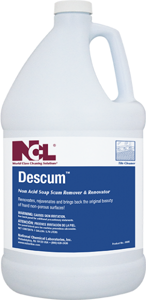 DESCUM Non-Acid Soap Scum Remover & Renovator