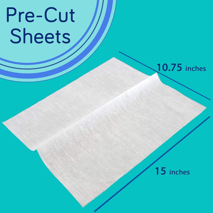 Marcal® Jumbo Interfolded Dry Wax Deli Paper, White, 15.75" x 10.25"