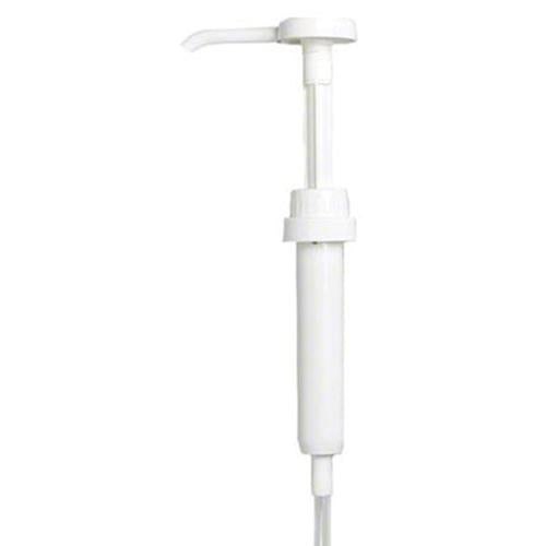 1 OZ WHITE PLASTIC PAIL PUMP FOR 5 GALLON