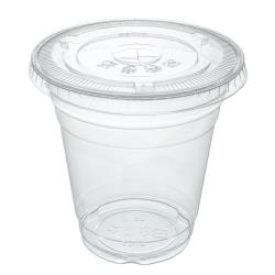 CLEAR LID WITH SLOT 12/16/20/24 OZ WATER CUP, CLEAR, 1/CS/1000