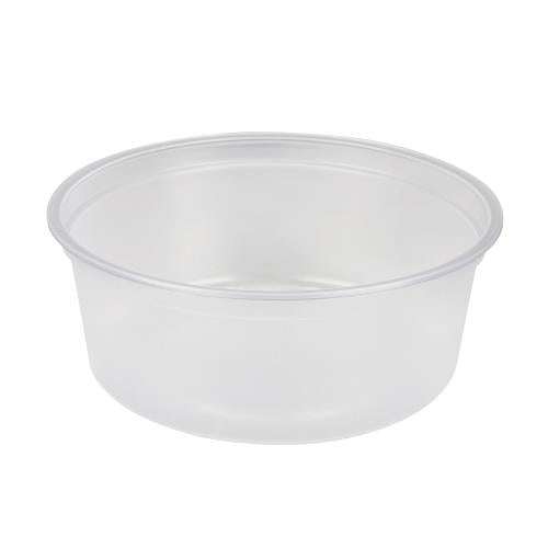 8 oz CLEAR DELI CONTAINER, 1/CS/500