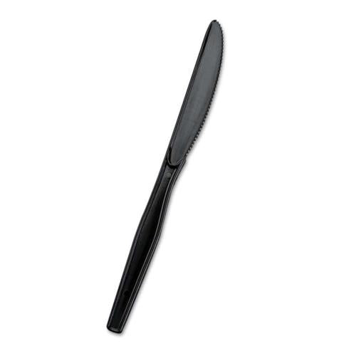 Prime Source® BLACK HEAVY WEIGHT KNIFE, BULK PACK, 1000/CS