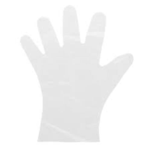 CLEAR SMALL POLY EMBOSSED GLOVE