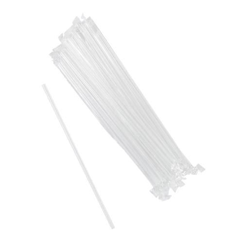 Prime Source® PP JUMBO STRAW, CLEAR, 7.75"