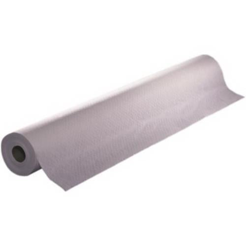 EMBOSSED plastic TABLECOVER, WHITE, 40" x 300'