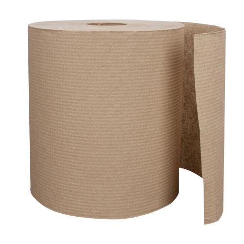 Right Choice™ Paper Hardwound Roll Towel 1-Ply, Kraft, 7.87" x 700'