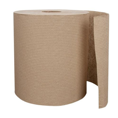 Right Choice™ Paper Hardwound Roll Towel 1-Ply, Kraft, 7.87" x 700'